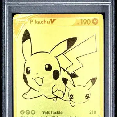 [BUNJANG] Pokemon TCG English 25th Anniversary Ultra Premium Collection Gold Pikachu V (PSA 8) / 포켓몬 카드 영문판 25주년 울트라 프리미엄 컬렉션 &