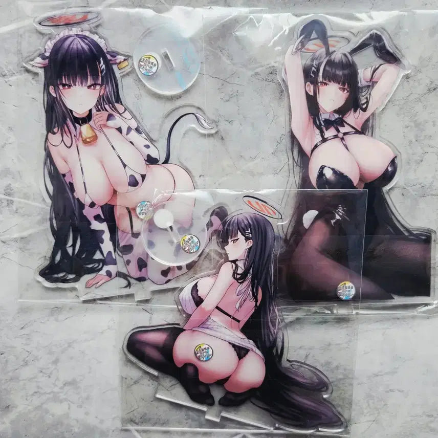 [BUNJANG] Blue Archive Acrylic Stands Bundle Set (Rio, Toki, Kei, Yuuka, Saori) / 블루아카이브 리오, 토키, 케이, 유우카 등 기타 아크릴 일괄