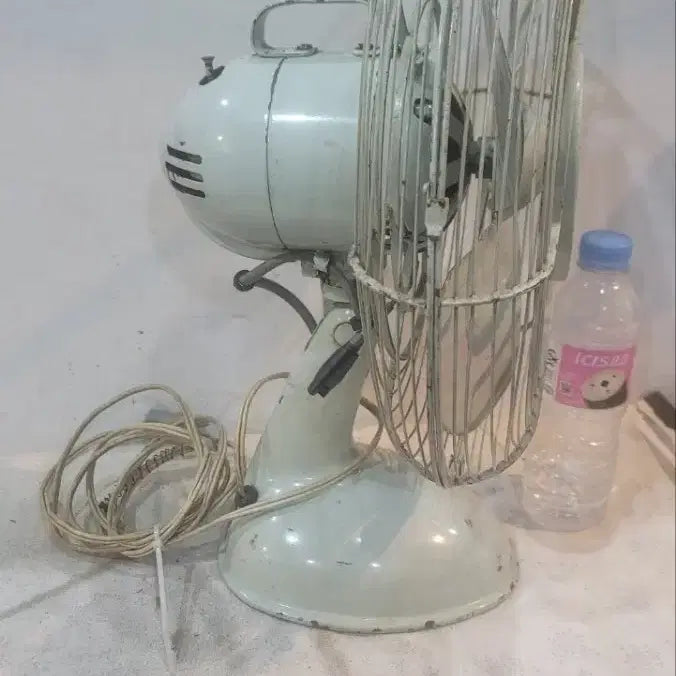 [BUNJANG] 1950s National Cast Iron Electric Fan / 50년대 빈티지 무쇠주물 내쇼날 선풍기