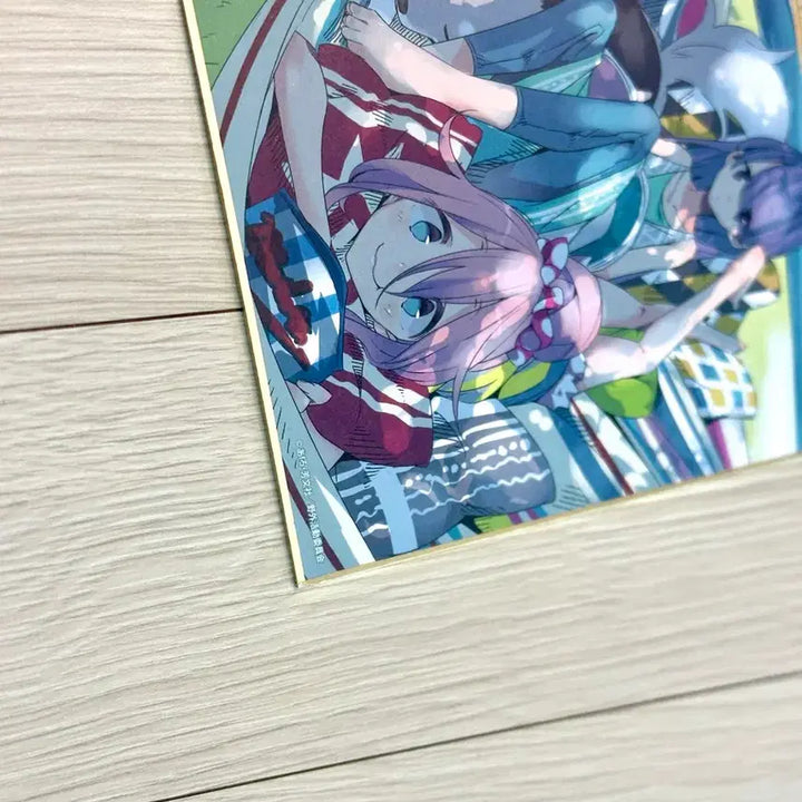 [BUNJANG] Yuru Camp Anime Illustrated Shikishi Full Set (12 Types) / [초희귀한정판]유루캠 애니메이션 일러 색지 랜덤 12종 풀세트 굿즈특전