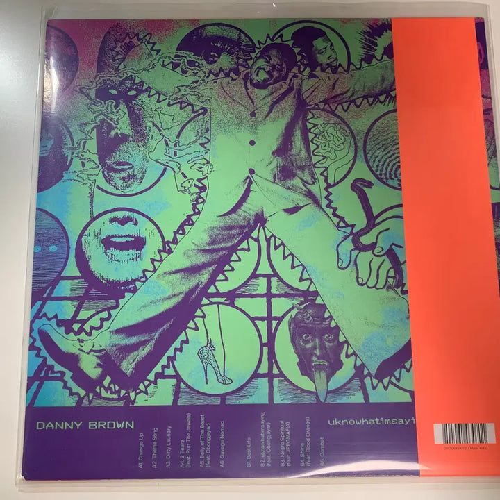 [BUNJANG] Danny Brown uknowhatimsayin LP / Danny Brown - uknowhatimsayin LP 대니브라운