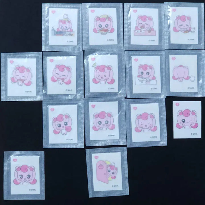 [BUNJANG] Catch Teenieping Jellyping Ttibusil Set (31 Types) / 캐치티니핑 젤리핑띠부씰 33종 판매
