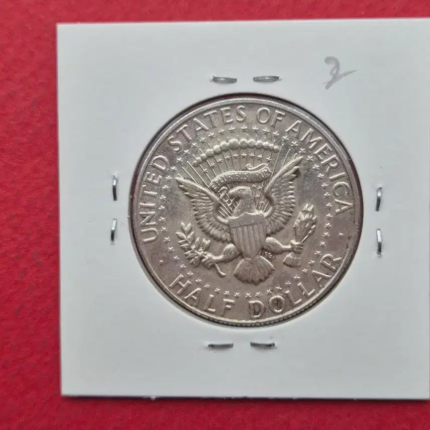 [BUNJANG] 1967 Kennedy Half Dollar Silver Coin / 미국 케네디 하프달러 은화 1967년 -2-