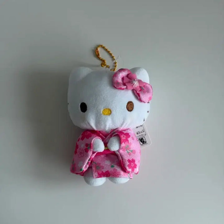 [BUNJANG] Hello Kitty Pink Kimono / 헬로키티 핑크 블라썸 기모노 마스코트