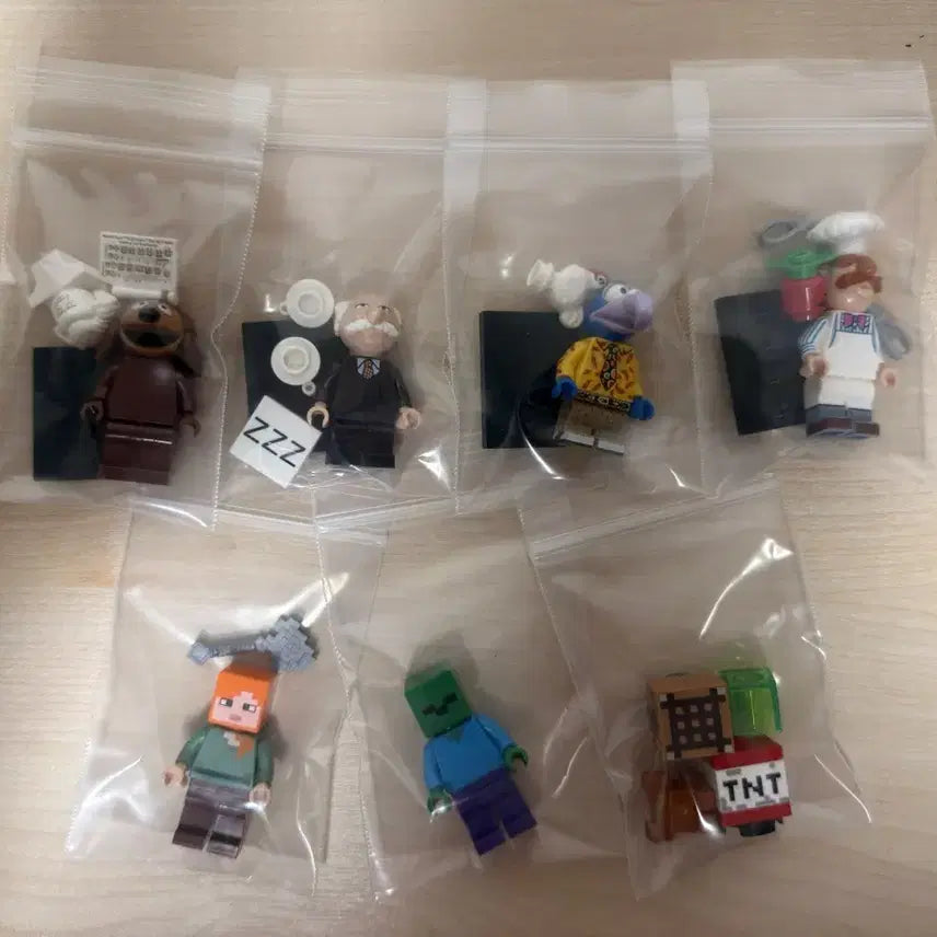 [BUNJANG] LEGO Minifigure Bundle (Muppets, Minecraft) / 레고 미니피겨 (머펫, 마인크래프트) 일괄