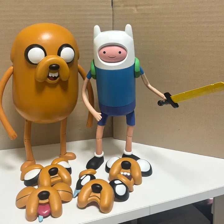 [BUNJANG] Adventure Time Deluxe 10-Inch Action Figure Set / 핀과 제이크의 어드벤처타임 디럭스 10인치 액션 피규어 세트