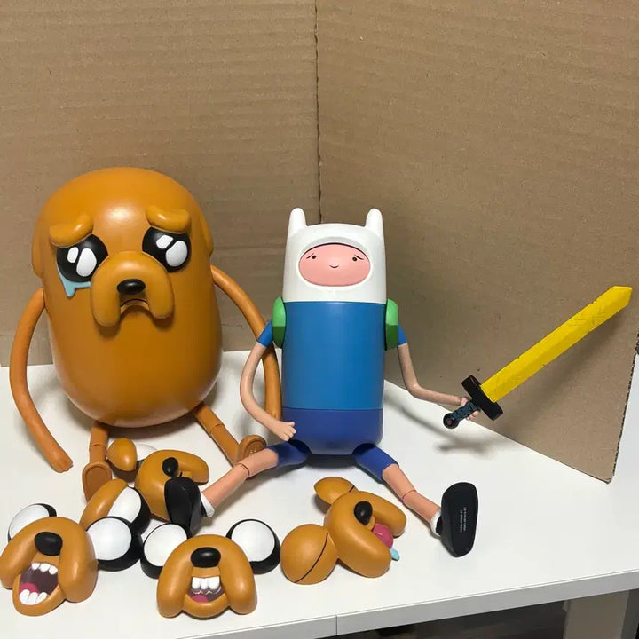 [BUNJANG] Adventure Time Deluxe 10-Inch Action Figure Set / 핀과 제이크의 어드벤처타임 디럭스 10인치 액션 피규어 세트
