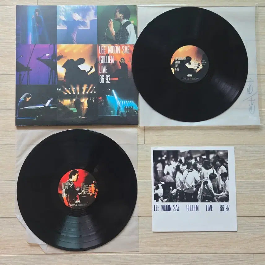 [BUNJANG] Lee Moon-sae Golden Live 86-92 LP / 이문세 골든 라이브 86-92 LP