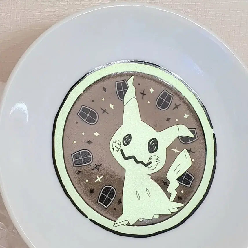 [BUNJANG] Pokemon Mimikyu Ghost Type Plate / 포켓몬스터 고스트 타입 E상 따라큐 접시