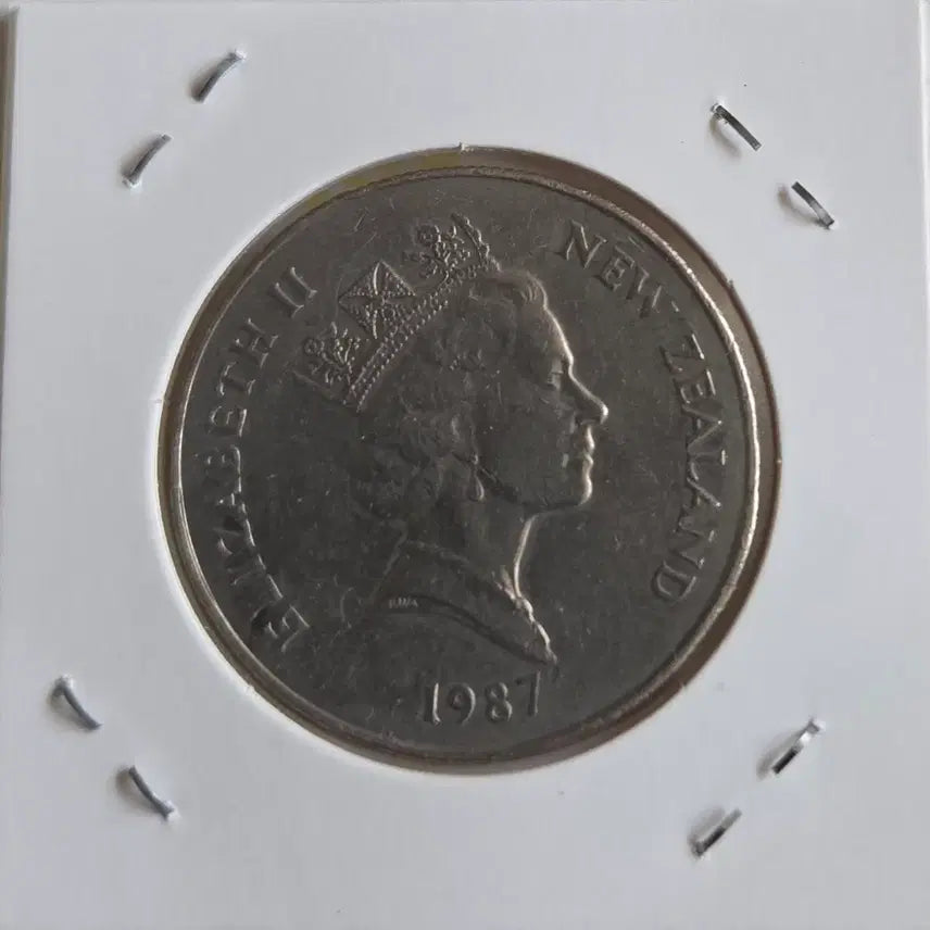 [BUNJANG] New Zealand Queen Elizabeth II 1987 Coin / 뉴질랜드 엘리자베스 2세 1987년 동전