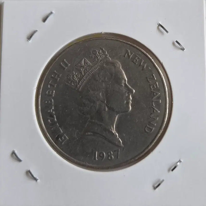 [BUNJANG] New Zealand Queen Elizabeth II 1987 Coin / 뉴질랜드 엘리자베스 2세 1987년 동전