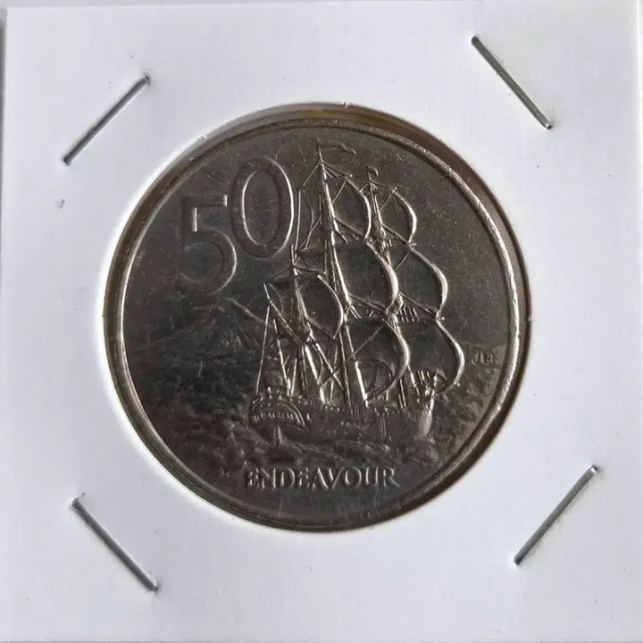 [BUNJANG] New Zealand Queen Elizabeth II 1987 Coin / 뉴질랜드 엘리자베스 2세 1987년 동전