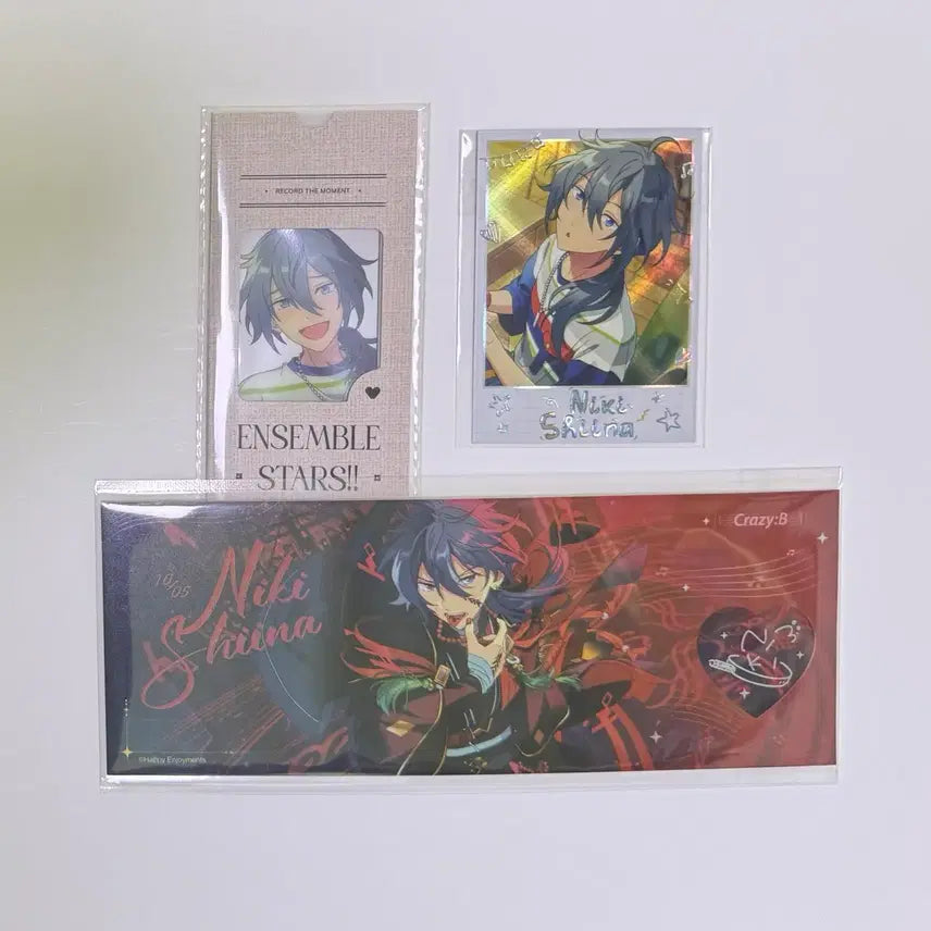 [BUNJANG] Ensemble Stars! Niki Shiina "Prologue of the Sleepless Theater" Two-Cut Film Polaroid / 앙스타 시이나 니키 심열 티켓 두컷필름 서장 프롤로그 폴라로이드