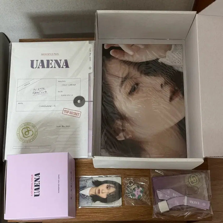 [BUNJANG] IU UAENA Fanclub 6th Kit / 아이유 유애나 팬클럽 6기 키트