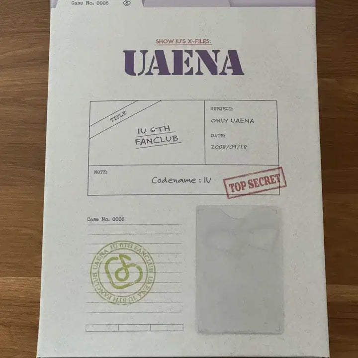 [BUNJANG] IU UAENA Fanclub 6th Kit / 아이유 유애나 팬클럽 6기 키트