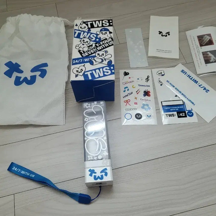 [BUNJANG] TWS Official Light Stick Full Set / 투어스 응원봉 풀 구성 컨디션 최고