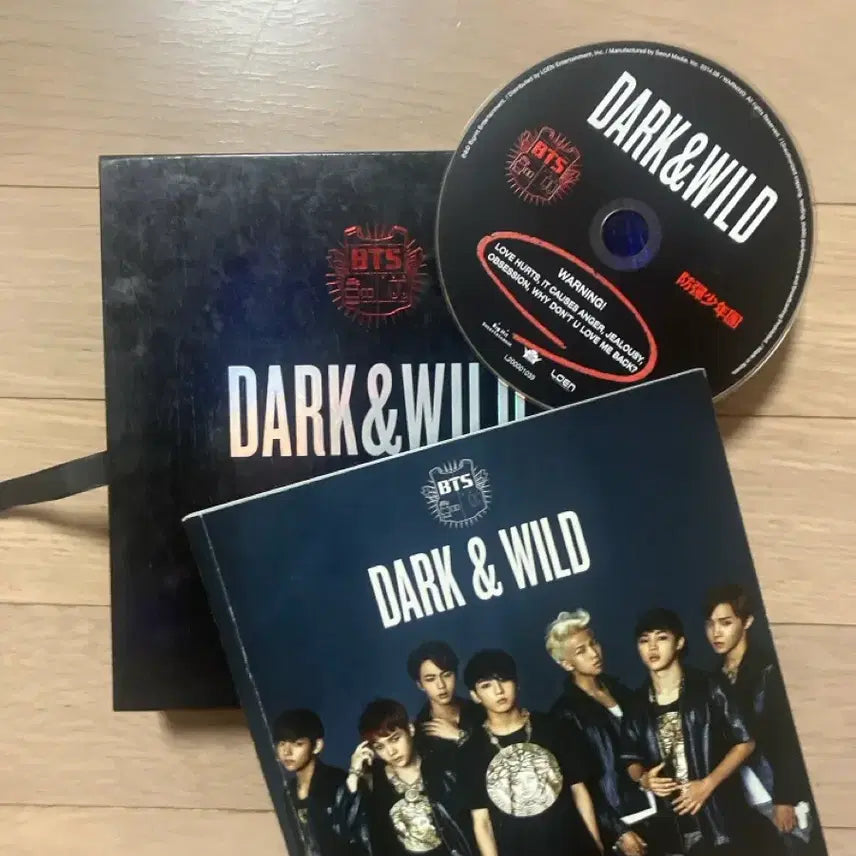 [BUNJANG] BTS DARK &amp; WILD Album / 방탄소년단 DARK &amp; WILD  (다크앤와일드) 앨범