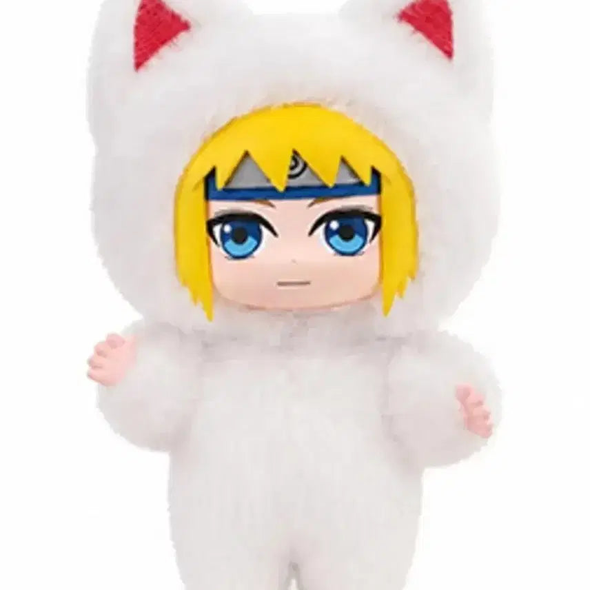 [BUNJANG] Nabubu Naruto Kitten Minato Plush Doll / 나부부 나루토 키튼 랜드 인형 - 미나토