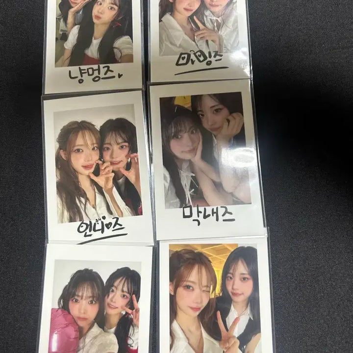 [BUNJANG] QWER 2nd Anniversary Polaroid Photocard Set / QWER 2주년 폴라로이드형 포카 셋트입니다