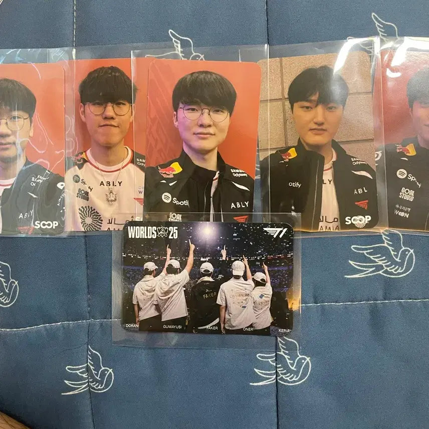 [BUNJANG] T1 Worlds Group Shot Photocard / T1 월즈 단체샷 판매
