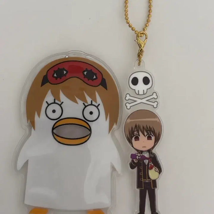 [BUNJANG] Gintama Okita Sougo x Elizabeth "SougoxElizabeth" Acrylic Keychain / 은혼 소고 엘리자베스 소고자베스 키링