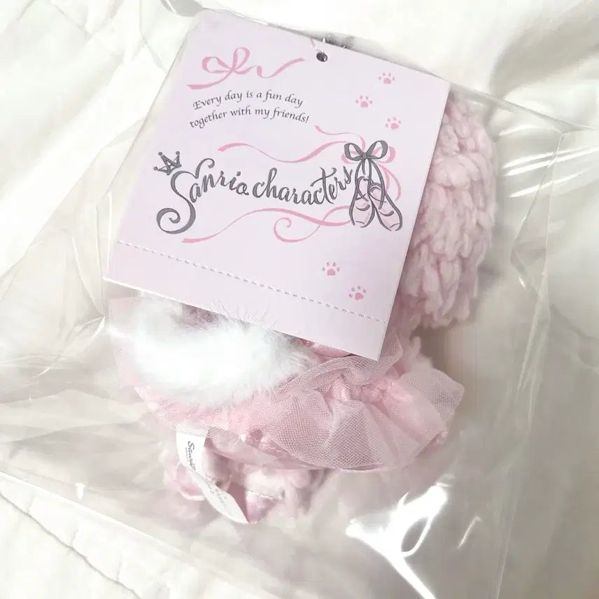 [BUNJANG] My Melody Ballerina Mascot Keyring Plush Doll / 마이멜로디 피아노 시로네코 발레리나 마스코트 키링 인형
