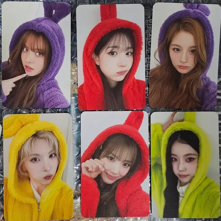 [BUNJANG] NMIXX Telecommunication Photocard Set (9 types, including units) / 엔믹스 텔레토비 포카 세트 9종 포워드 (유닛 포함)
