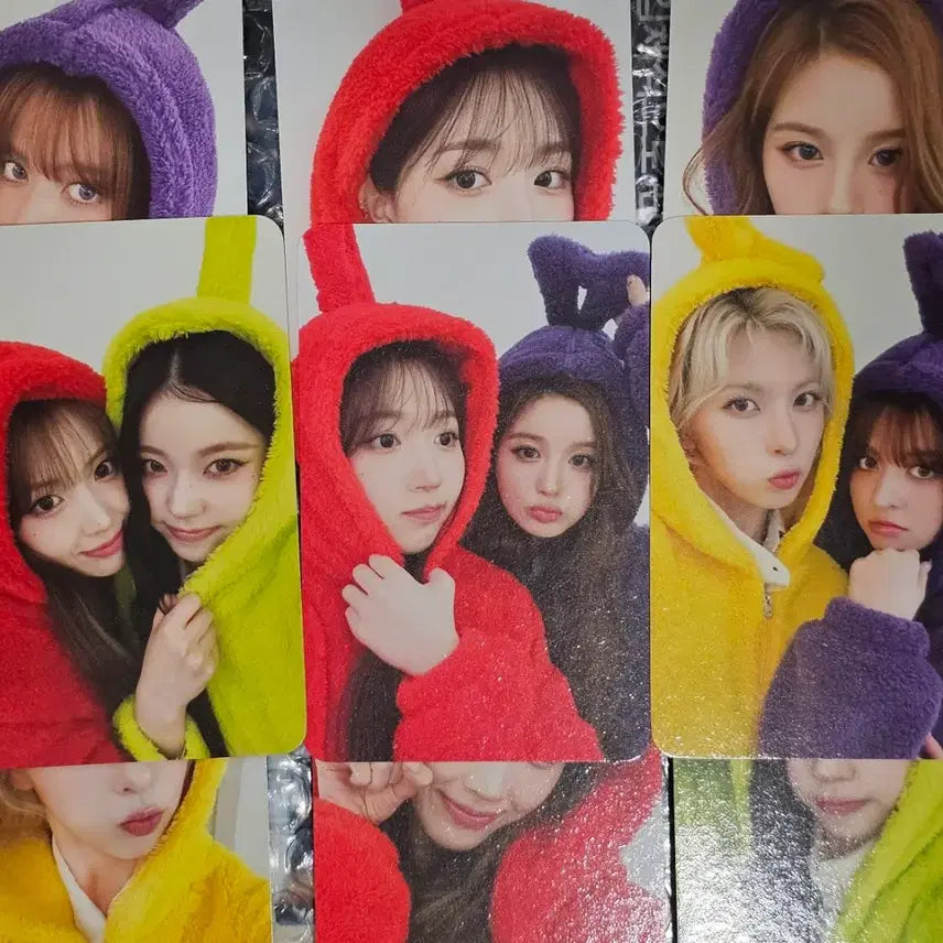 [BUNJANG] NMIXX Telecommunication Photocard Set (9 types, including units) / 엔믹스 텔레토비 포카 세트 9종 포워드 (유닛 포함)