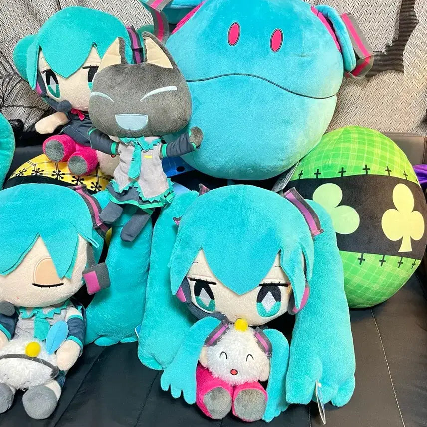 [BUNJANG] Hatsune Miku x Shumai-kun Collaboration Plushie Bundle Set / 일괄가격] 정품 하츠네미쿠 슈마이군 콜라보 인형 모음
