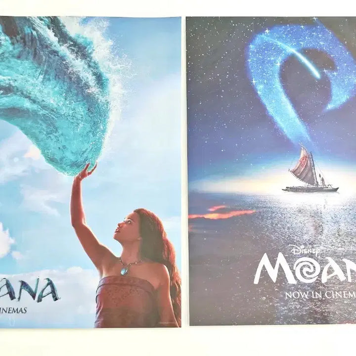 [BUNJANG] Moana Poster Set (Korean + Original) / <2장>모아나 포스터 광음+오리지널