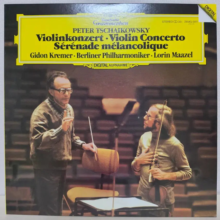 [BUNJANG] Gidon Kremer Plays Tchaikovsky Violin Concerto &amp; Sérénade Mélancolique LP / 기돈 크레머: 차이콥스키 바이올린 협주곡 &amp; 우울한 세레나데 LP