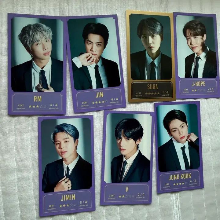 [BUNJANG] BTS Message Photocard / 방탄소년단 방방콘 메세지 포토