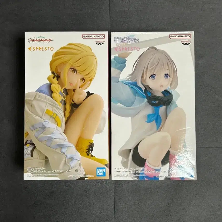 [BUNJANG] Bandai Namco The Idolmaster ESPRESTO Figure Set (2 Types) / 학원 아이돌마스터 ESPRESTO 피규어 2종