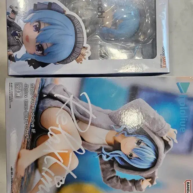 [BUNJANG] HoloLive Hoshimachi Suisei Nendoroid &amp; Relax Time Figure / 홀로라이브 스이세이 피규어