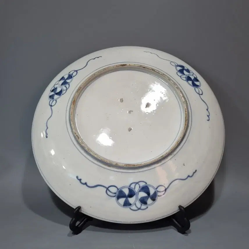 [BUNJANG] Antique Ko-Imari Hand-Painted Large Plate / 골동품 핸드페인팅 큰접시. 지름45.5
