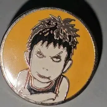 [BUNJANG] Slam Dunk Mitsui Hisashi Original Pin Badge / 슬램덩크 오리지널 점프샵 핀뱃지 정대만 미츠이 히사시
