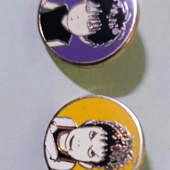 [BUNJANG] Slam Dunk Mitsui Hisashi Original Pin Badge / 슬램덩크 오리지널 점프샵 핀뱃지 정대만 미츠이 히사시
