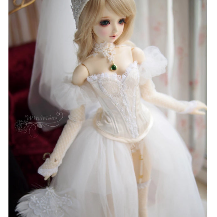 [BUNJANG] White Witch Dress SD / 중국샵 하얀마녀 드레스 sd