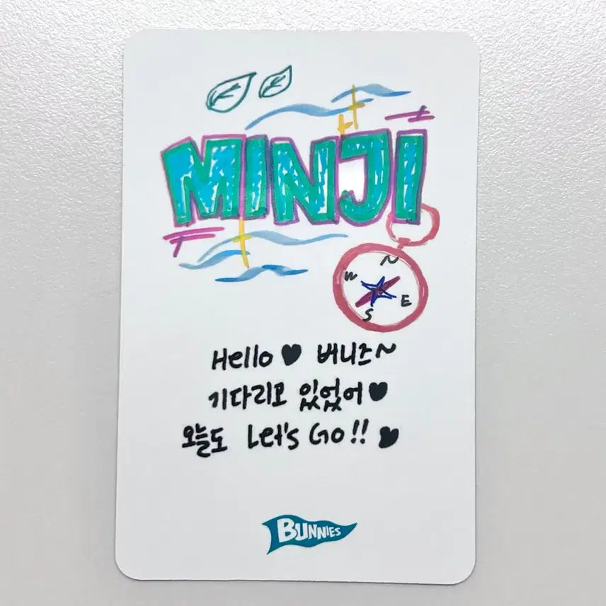 [BUNJANG] NewJeans Minji Bunnies Camp Photocard / 뉴진스 민지 버니즈캠프 버캠 입장 특전 포카