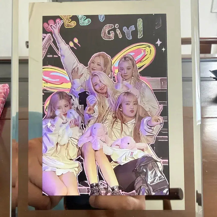 [BUNJANG] (G)I-DLE Premium Glass Frame / (G)I-DLE 여자아이들 프리미엄 글라스 액자
