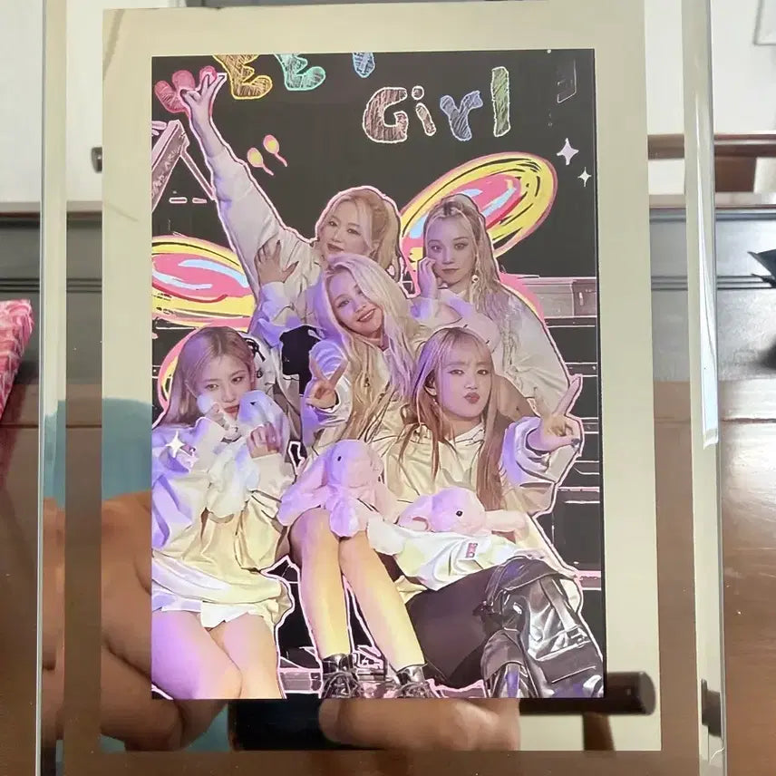 [BUNJANG] (G)I-DLE Premium Glass Frame / (G)I-DLE 여자아이들 프리미엄 글라스 액자