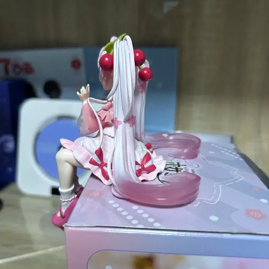 [BUNJANG] Sakura Miku Noodle Stopper Figure / 사쿠라미쿠 누들 스토퍼