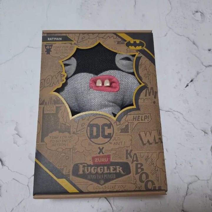 [BUNJANG] Fugglers DC Batman Plush / 퍼글러 DC 배트맨 인형