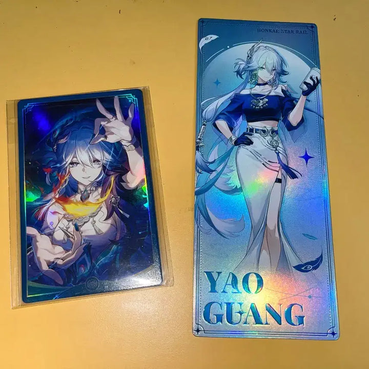 [BUNJANG] Honkai: Star Rail Hyokwang Taobao Exclusive Photocard Set + Cha Baekdo Collaboration Ticket Official Goods / 현물) 붕스 효광 타오바오 특전 포카 세트+차백도 콜라보 티켓 공식굿즈