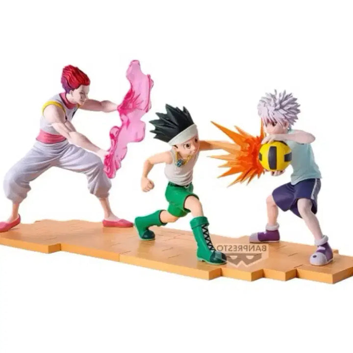 [BUNJANG] Hunter x Hunter Greed Island Gon, Killua, Hisoka Figurine 3-Piece Set / (급처 택포5.8) 헌터헌터 그리드아일랜드 곤 키르아 히소카 피구 피규어