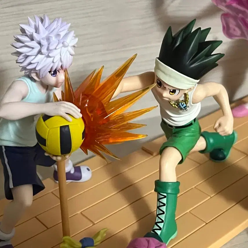 [BUNJANG] Hunter x Hunter Greed Island Gon, Killua, Hisoka Figurine 3-Piece Set / (급처 택포5.8) 헌터헌터 그리드아일랜드 곤 키르아 히소카 피구 피규어