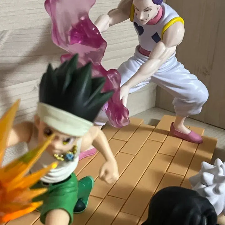 [BUNJANG] Hunter x Hunter Greed Island Gon, Killua, Hisoka Figurine 3-Piece Set / (급처 택포5.8) 헌터헌터 그리드아일랜드 곤 키르아 히소카 피구 피규어