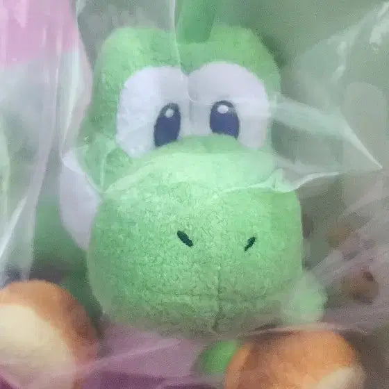 [BUNJANG] Super Mario Yoshi B Prize D Prize Green Set / 슈퍼마리오 with.요시 쿠지 B상+D상 그린세트