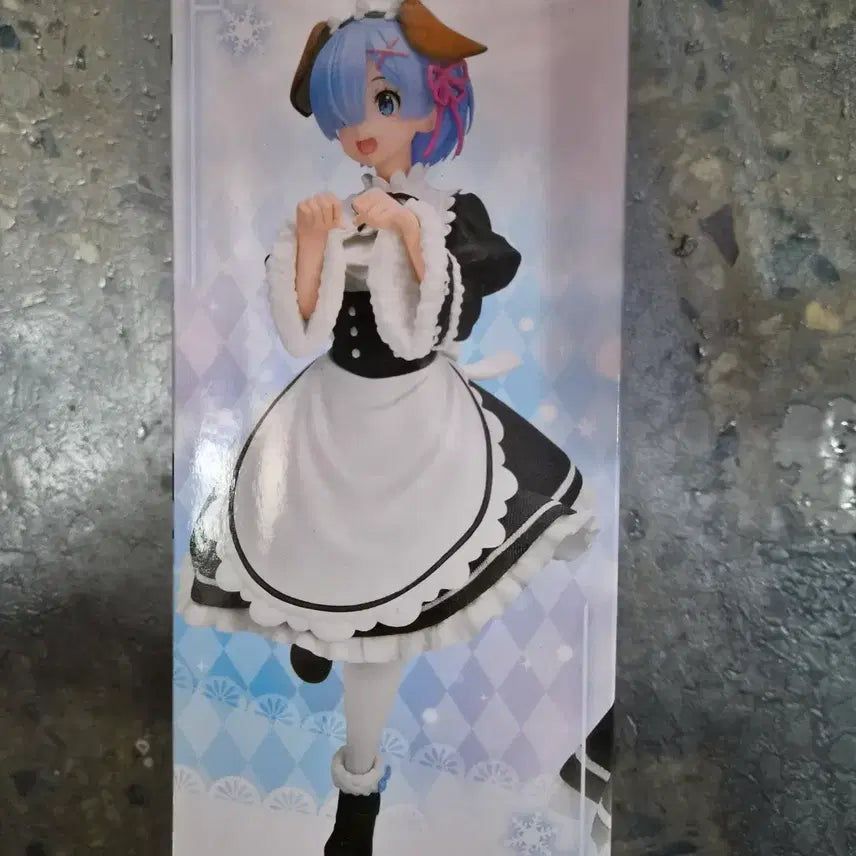 [BUNJANG] Re:Zero Rem Dog Ear Ver. Figure / 리제로 피규어-강아지 귀