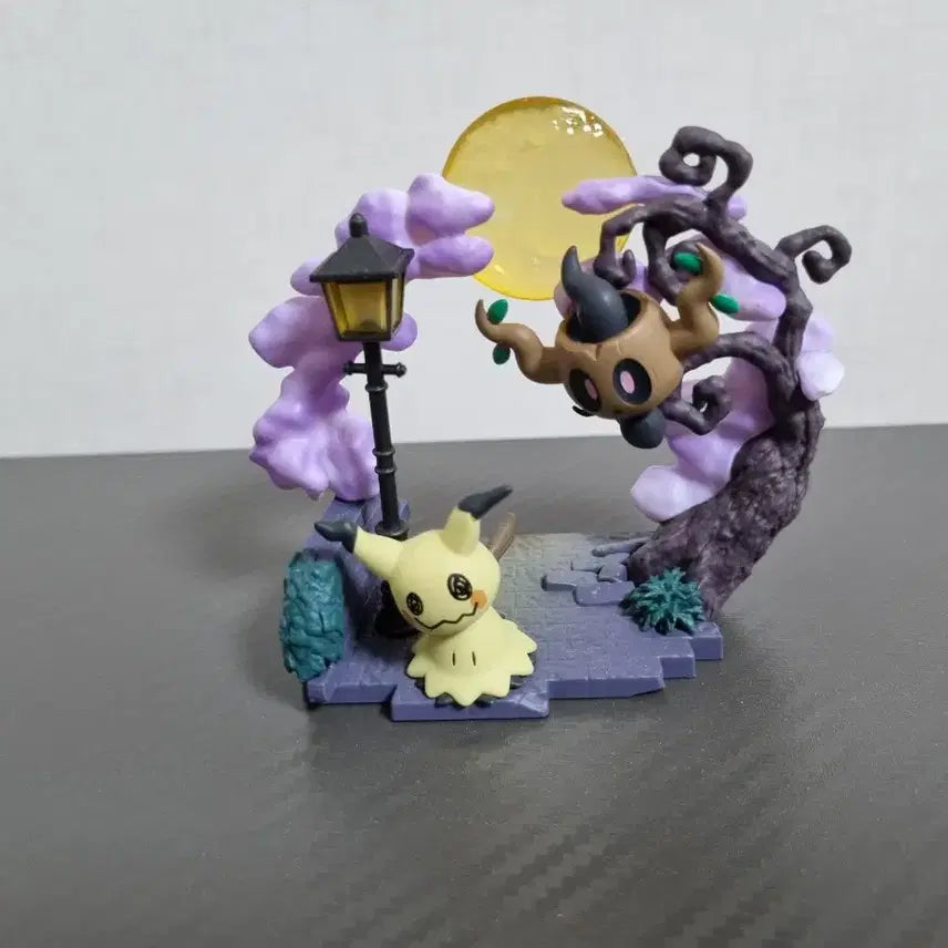 [BUNJANG] Pokemon Mimikyu Terrarium Diorama Collection 2 Figure / 포켓몬 따라큐 피규어) 리멘트 서큘러 디오라마 컬렉션2